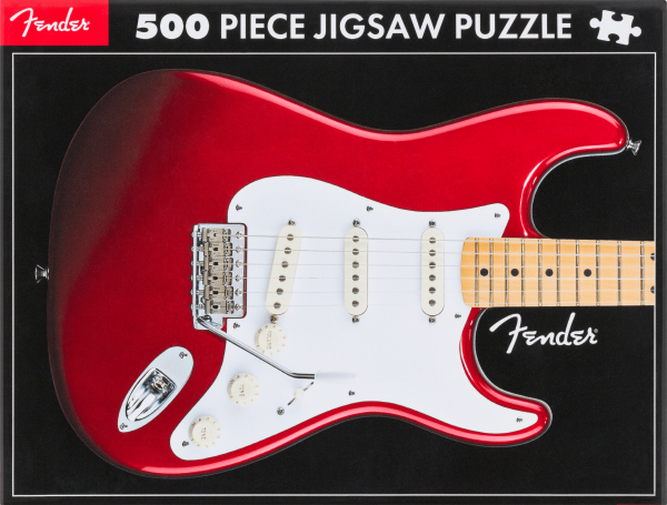Fender® Puzzle "Stratocaster" rot